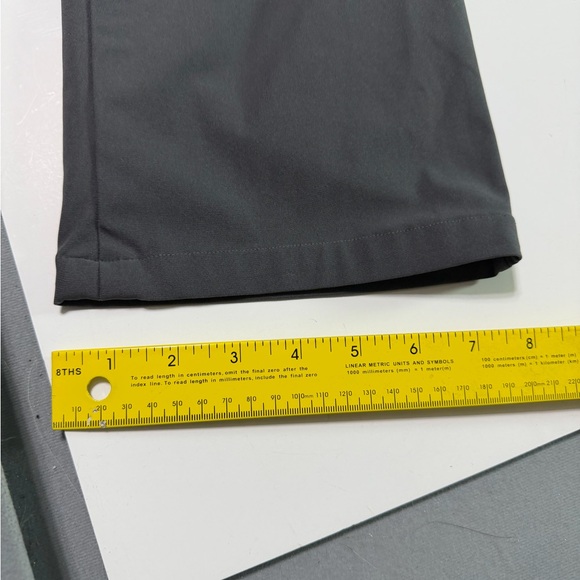 Men’s Lululemon ABC 5-Pocket Pants 36x30/32 Gray straight leg - Picture 2 of 8